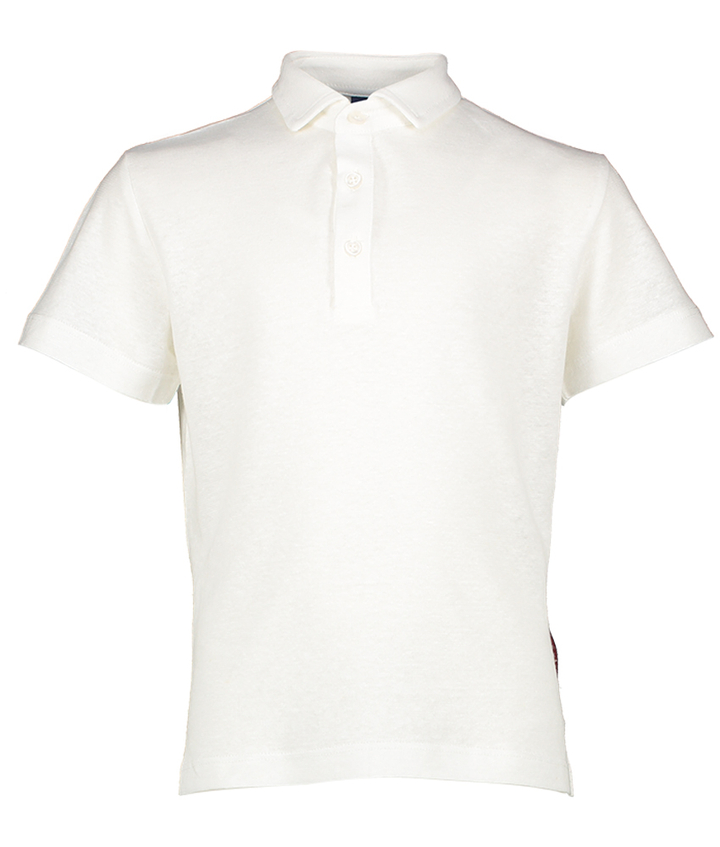 Witte polo met korte mouwen Red Limit 