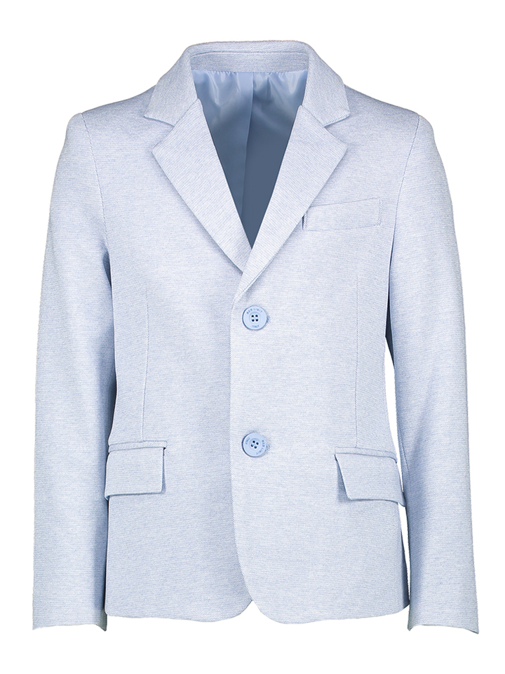 Lichtblauwe blazer met details communie Red Limit