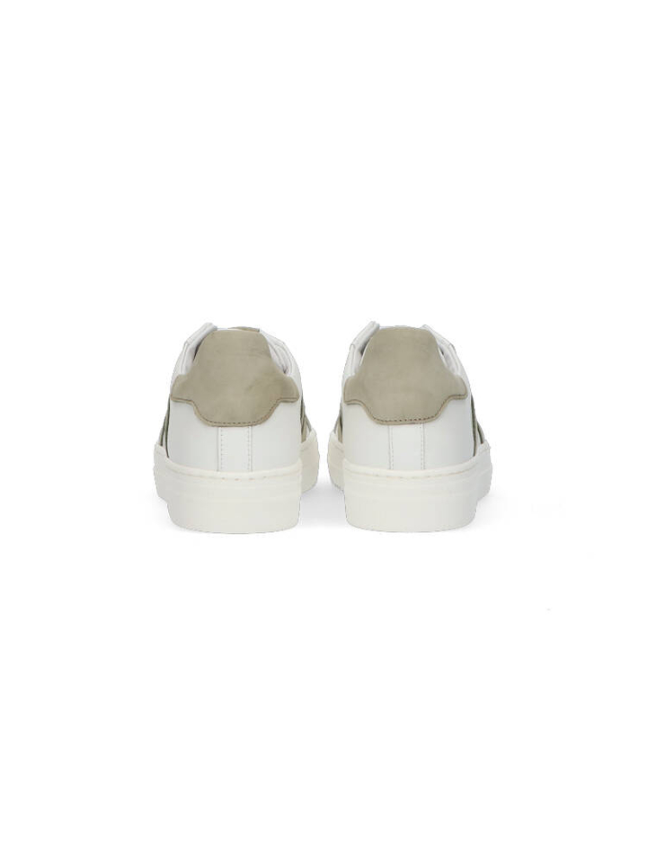 Witte lage sneakers Hoops