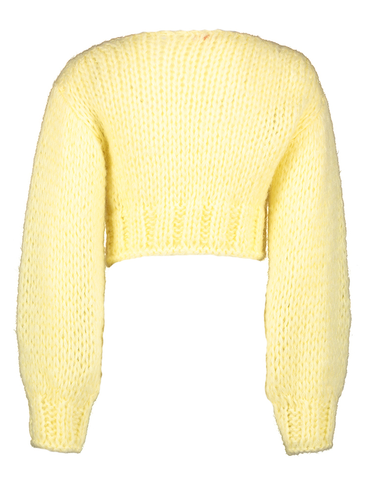 Gele cardigan Bernadette Miss Leod