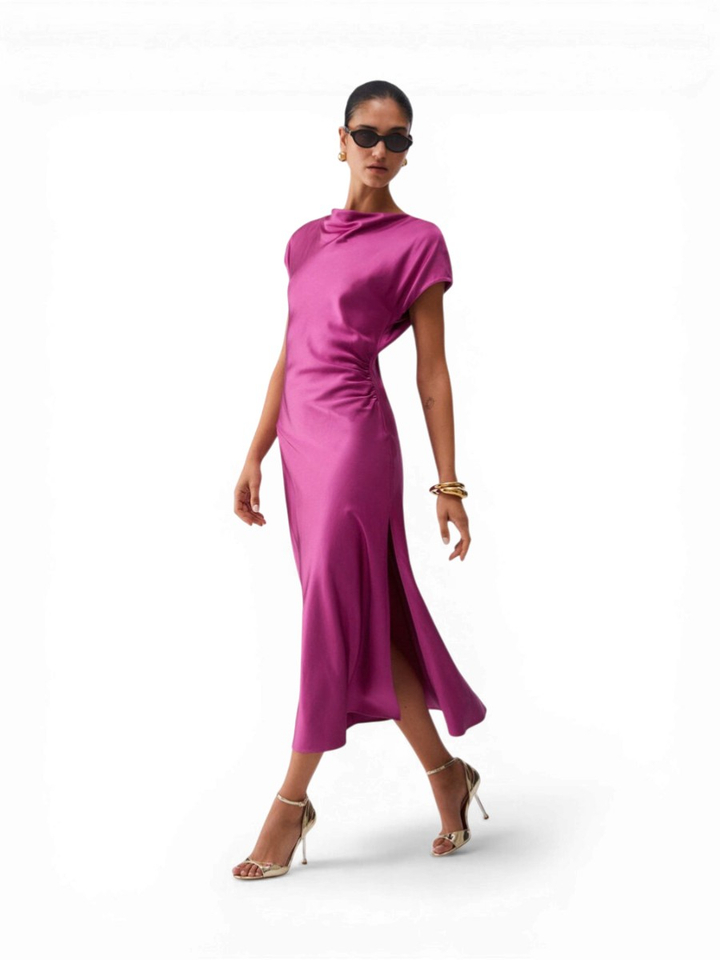 Fuchsia roze kleed casual Liu Jo