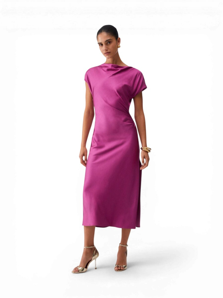 Fuchsia roze kleed casual Liu Jo