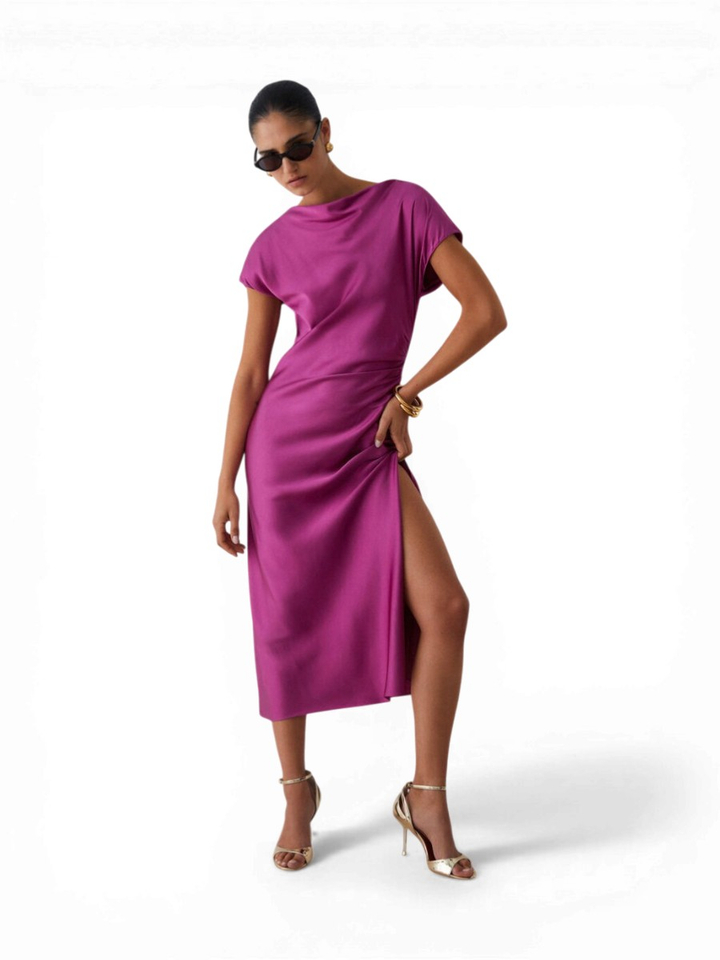 Fuchsia roze kleed casual Liu Jo