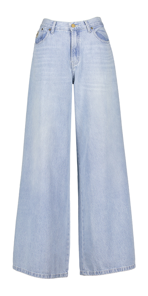Blauwe loose fit jeans Lois