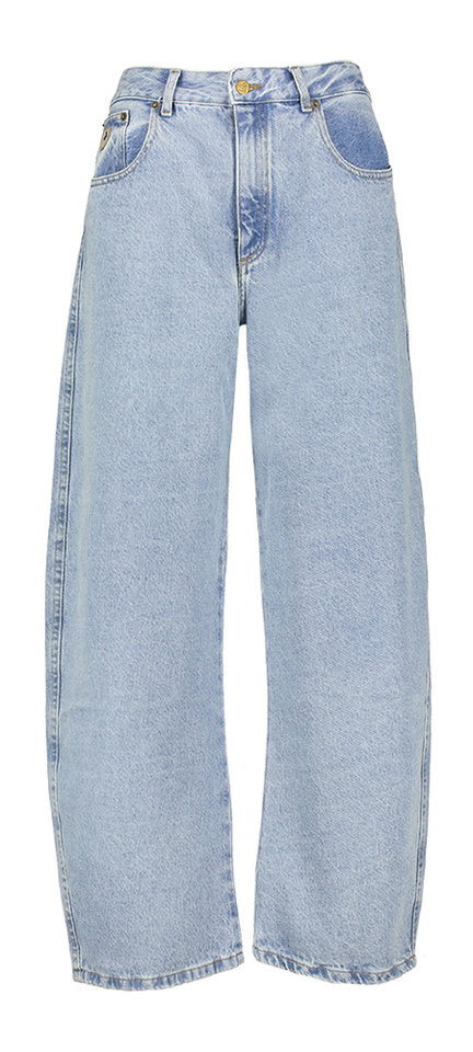 Lichtblauwe loose fit jeans Lois 
