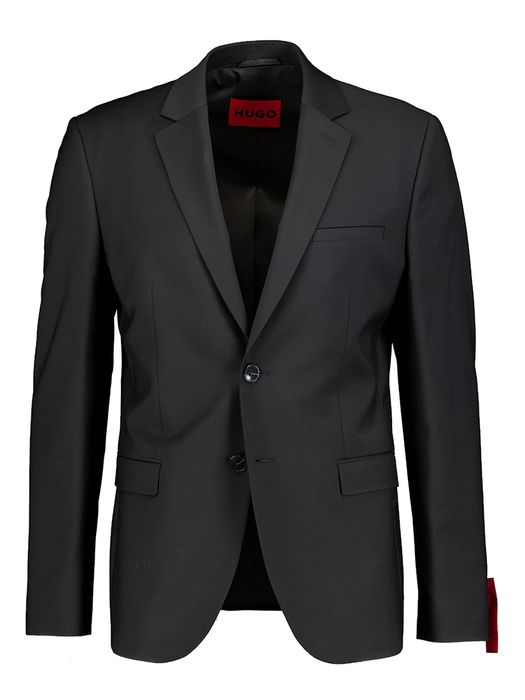 Zwarte extra slim fit blazer Hugo Boss