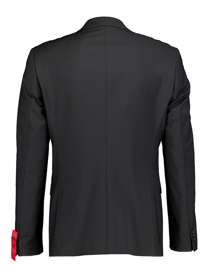 Zwarte extra slim fit blazer Hugo Boss