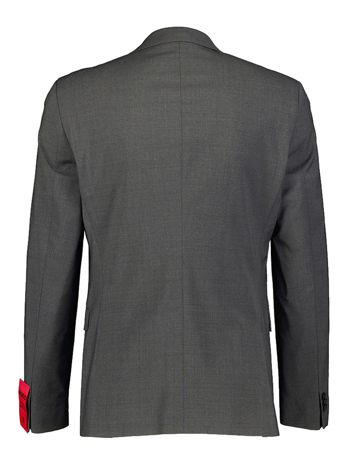 Grijze extra slim fit blazer Hugo Boss 