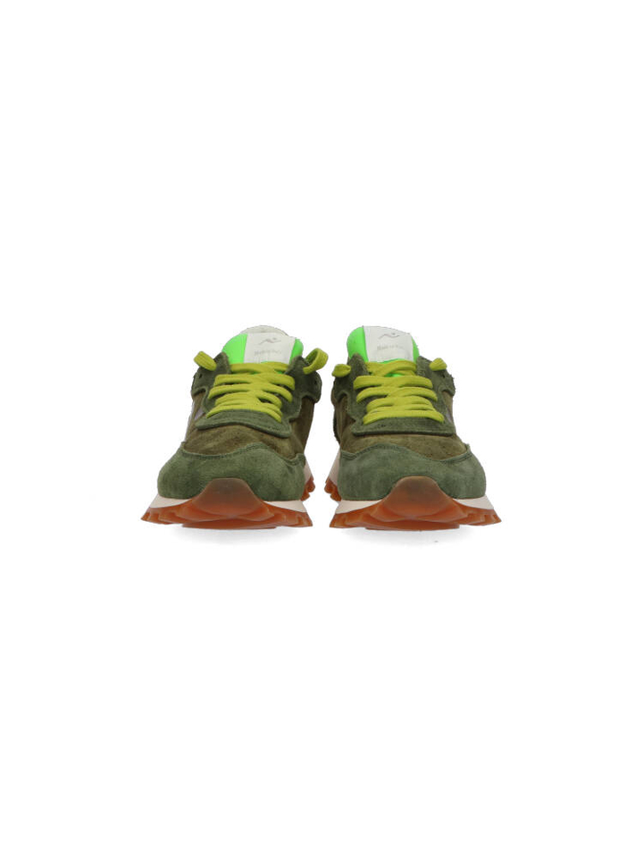 Groene suède sneakers Veloce Nomap Society