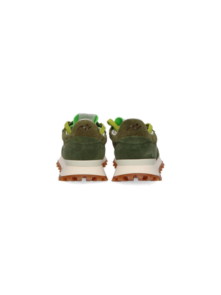 Groene suède sneakers Veloce Nomap Society