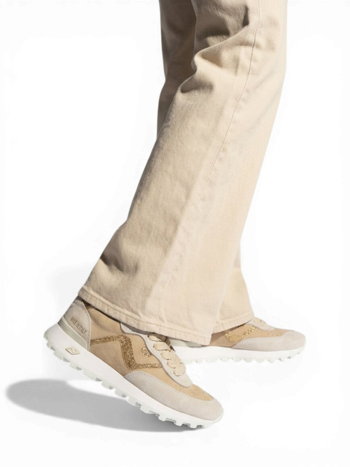Multicolor sneakers met glitter Veloce Nomap Society