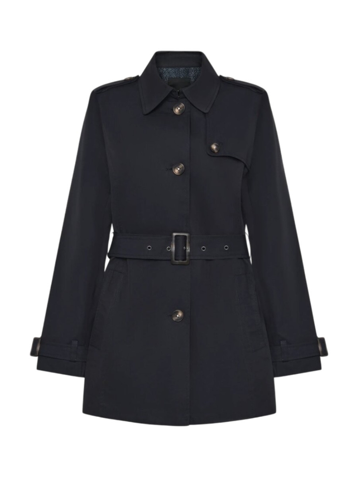 Donkerblauwe jas Isabelle Rock And Blue 