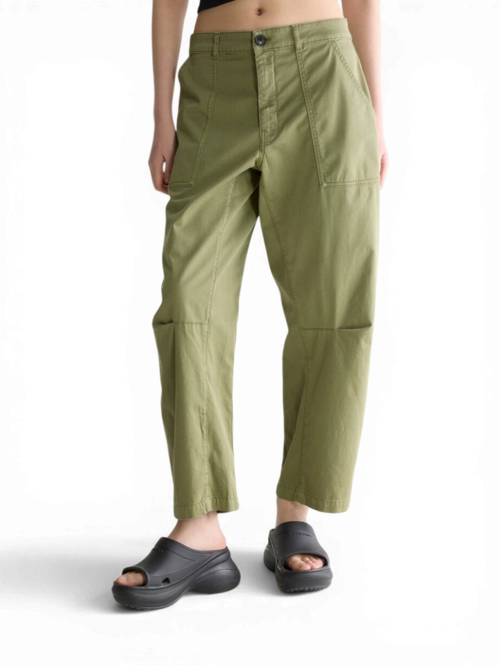 Kakigroene broek Kiara Bellerose