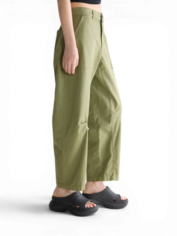 Kakigroene broek Kiara Bellerose