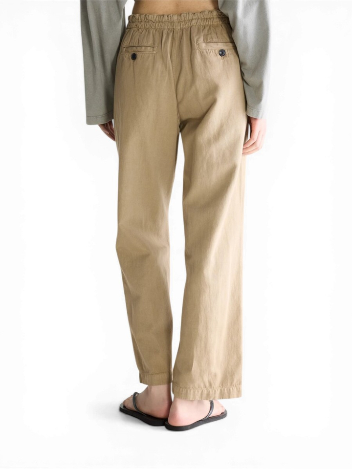 Beige geklede broek Pillow Bellerose 