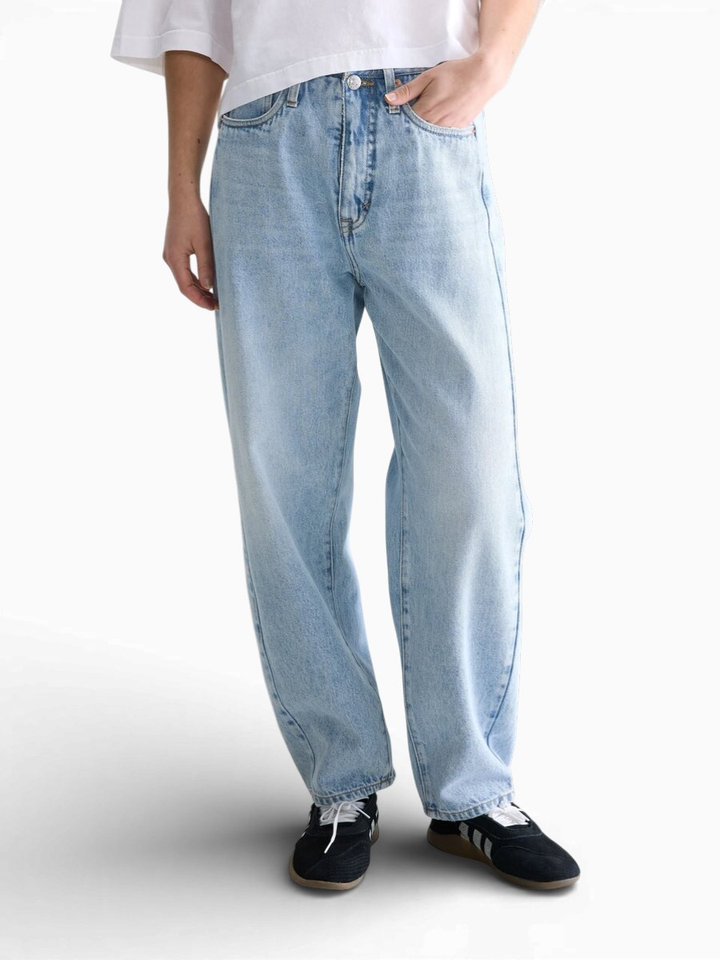Lichtblauwe baggy fit jeans Pacy Bellerose