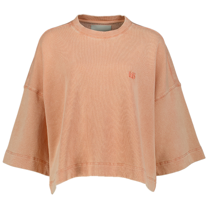 Roze trui met ronde hals Farlol Bellerose