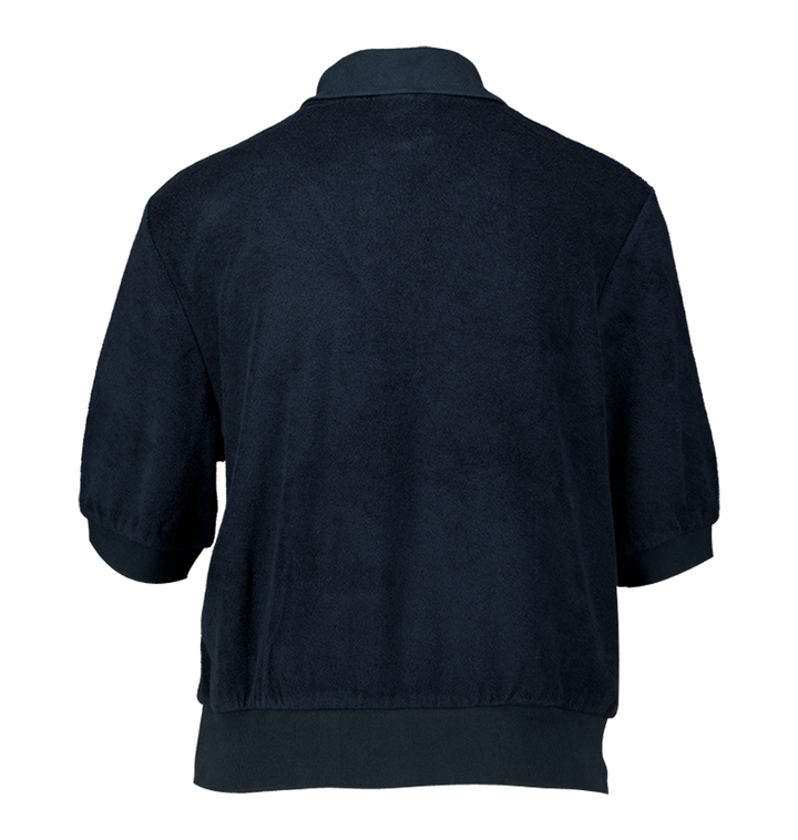 Blauwe polo in badstof Crixus Bellrose 