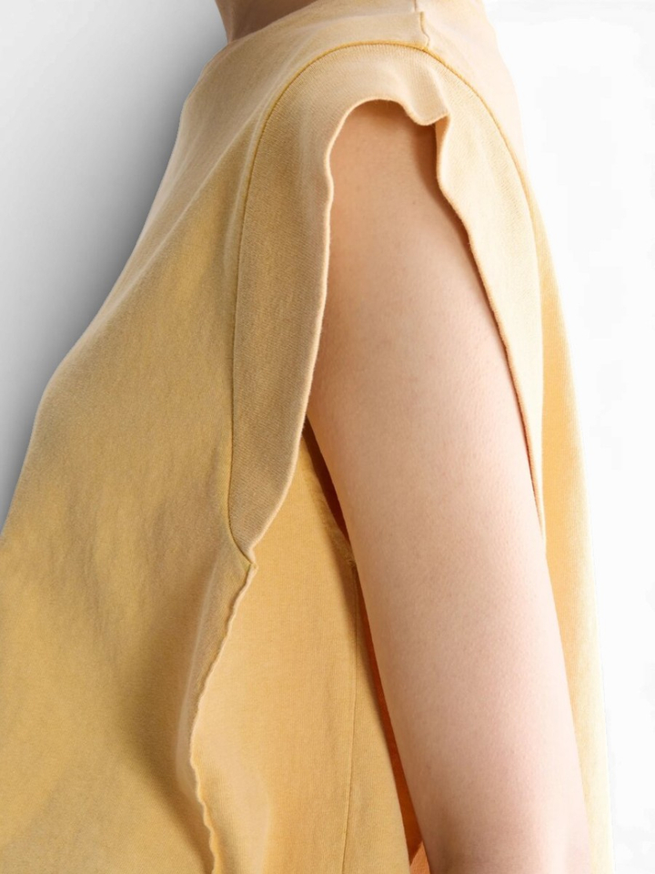 Gele T-shirt Vruno Bellerose
