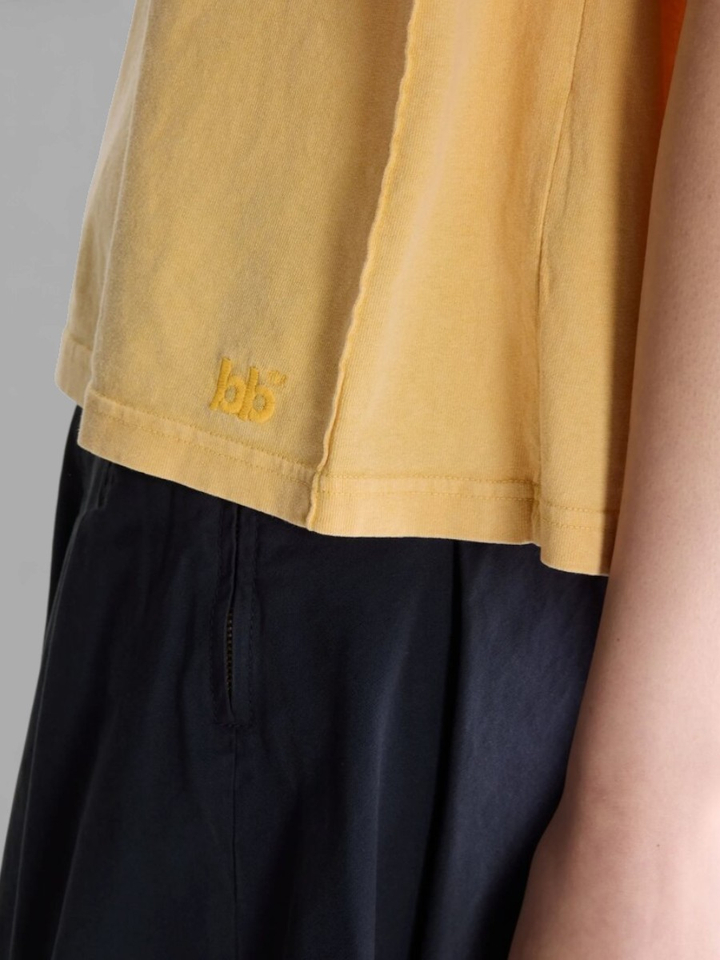 Gele T-shirt Vruno Bellerose