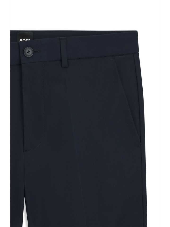 Donkerblauwe geklede broek Hugo Boss 