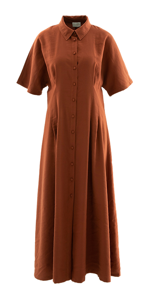 Bordeaux casual kleed Myrtel Due Amanti