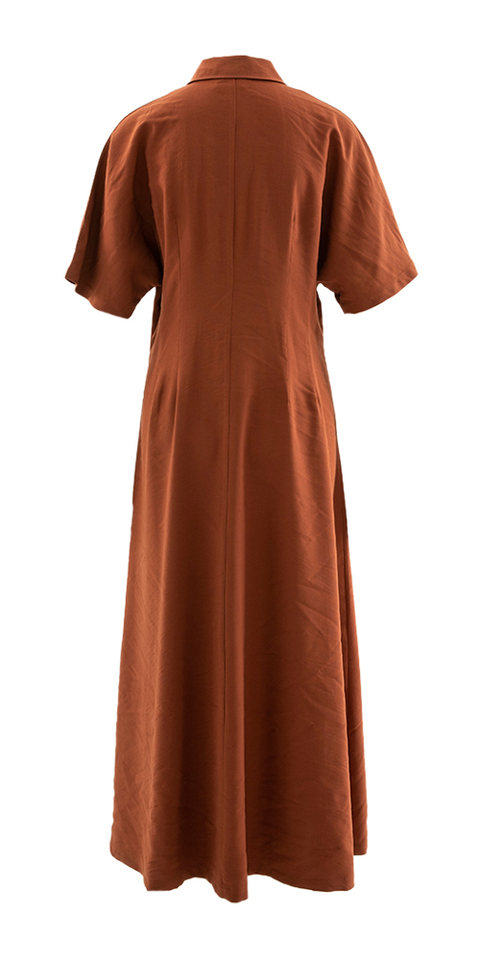 Bordeaux casual kleed Myrtel Due Amanti