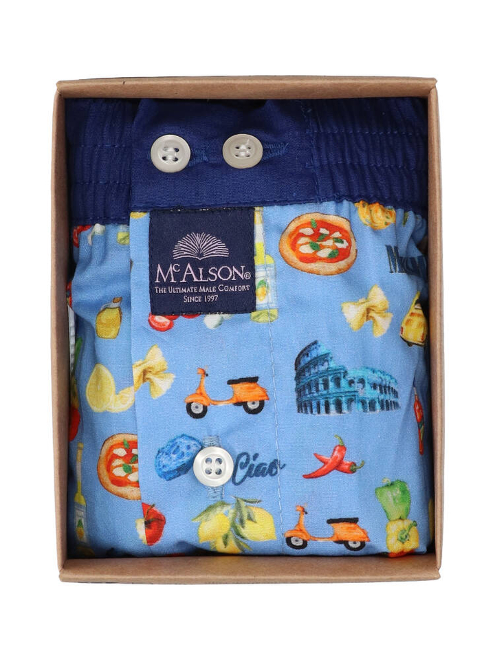 Jeansblauwe boxershort Ciao Mc Alson 