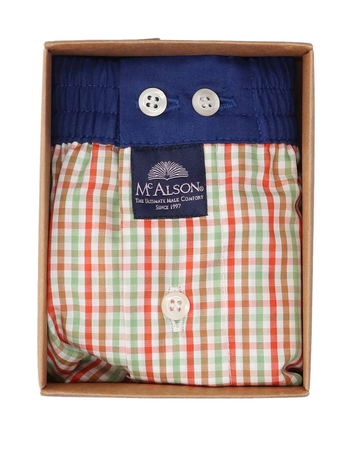 Geruite boxershort McAlson