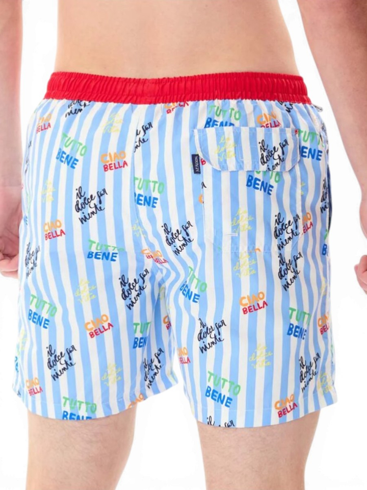 Lichtblauwe zwemshort La Dolce Vita Mc Alson 