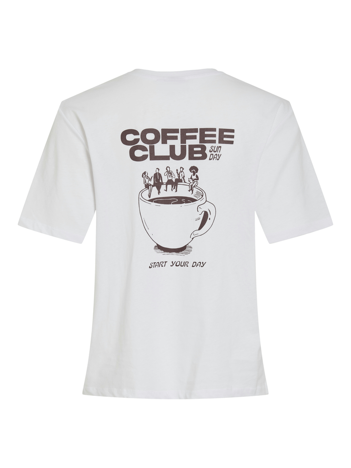 Witte t-shirt sunday Visage Vila 