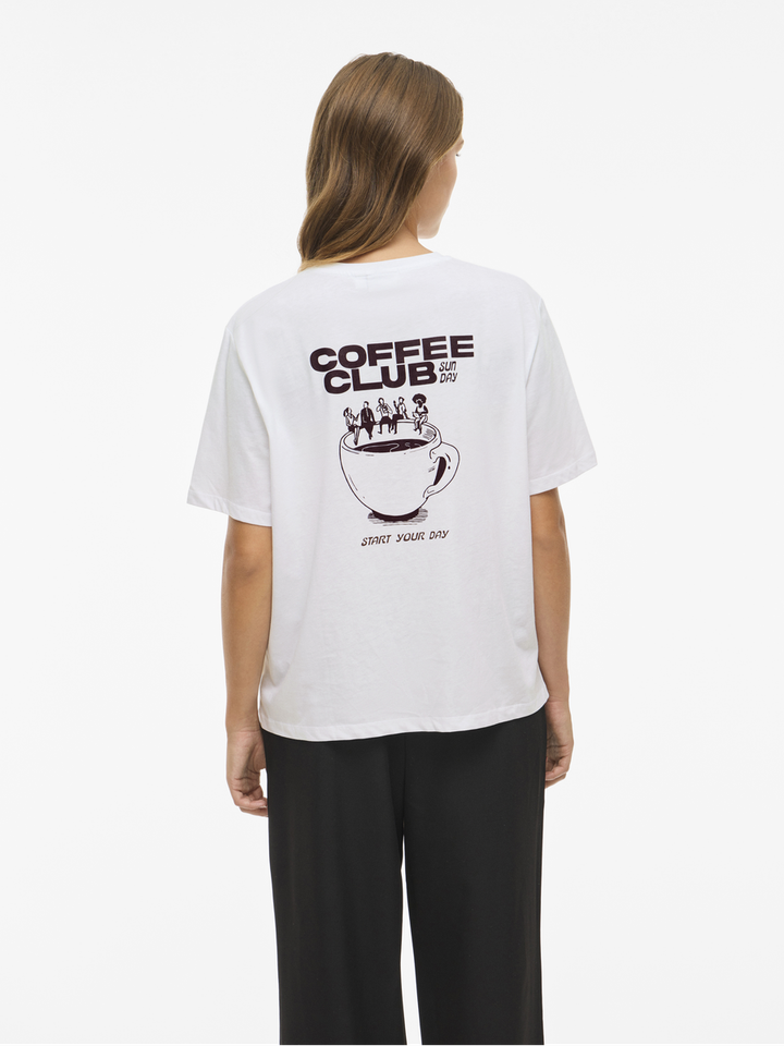 Witte t-shirt sunday Visage Vila 