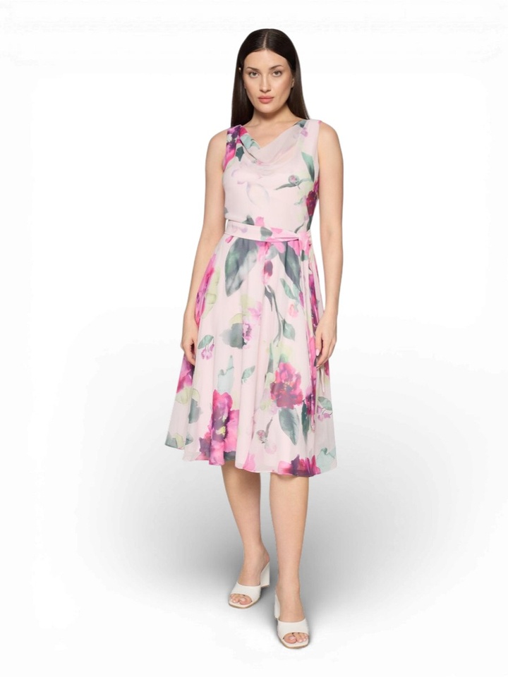 Casual kleed met bloemenprint Vera Mont