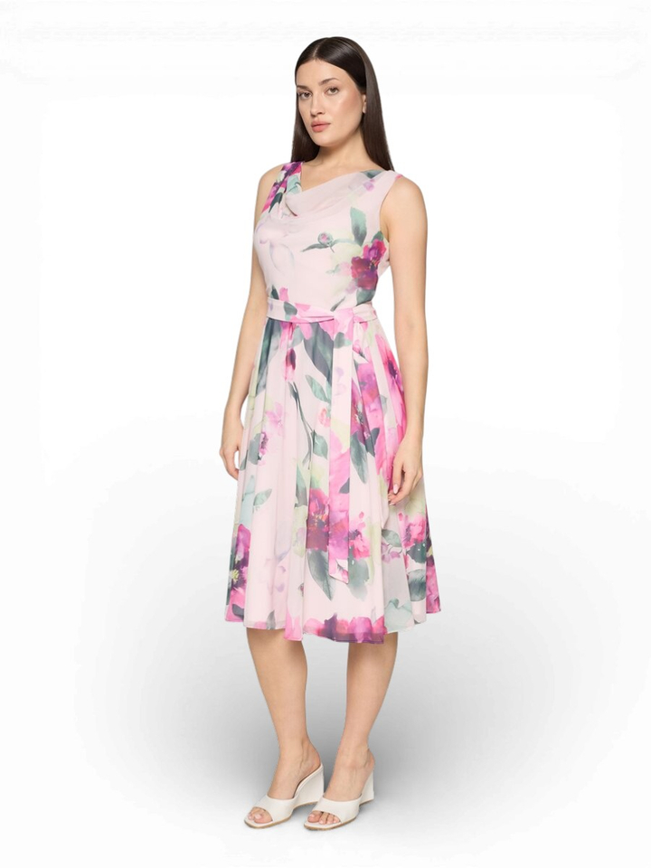 Casual kleed met bloemenprint Vera Mont