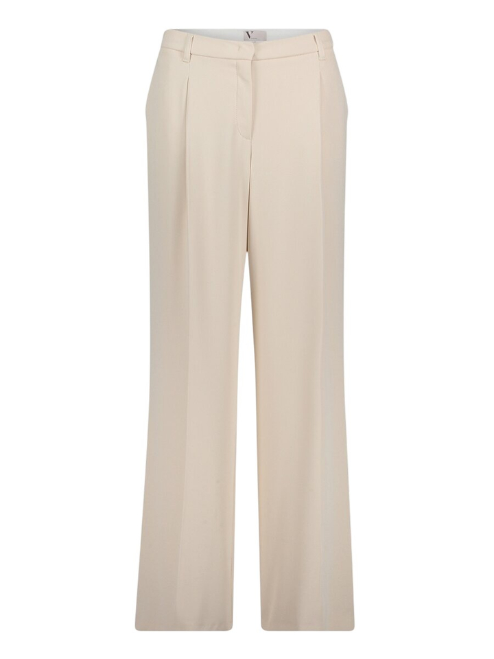 Beige geklede broek Vera Mont 