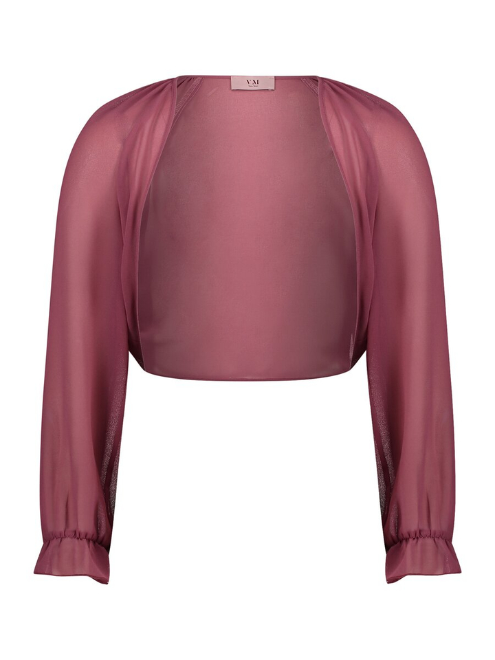 Roze doorzichtige bolero Vera Mont 