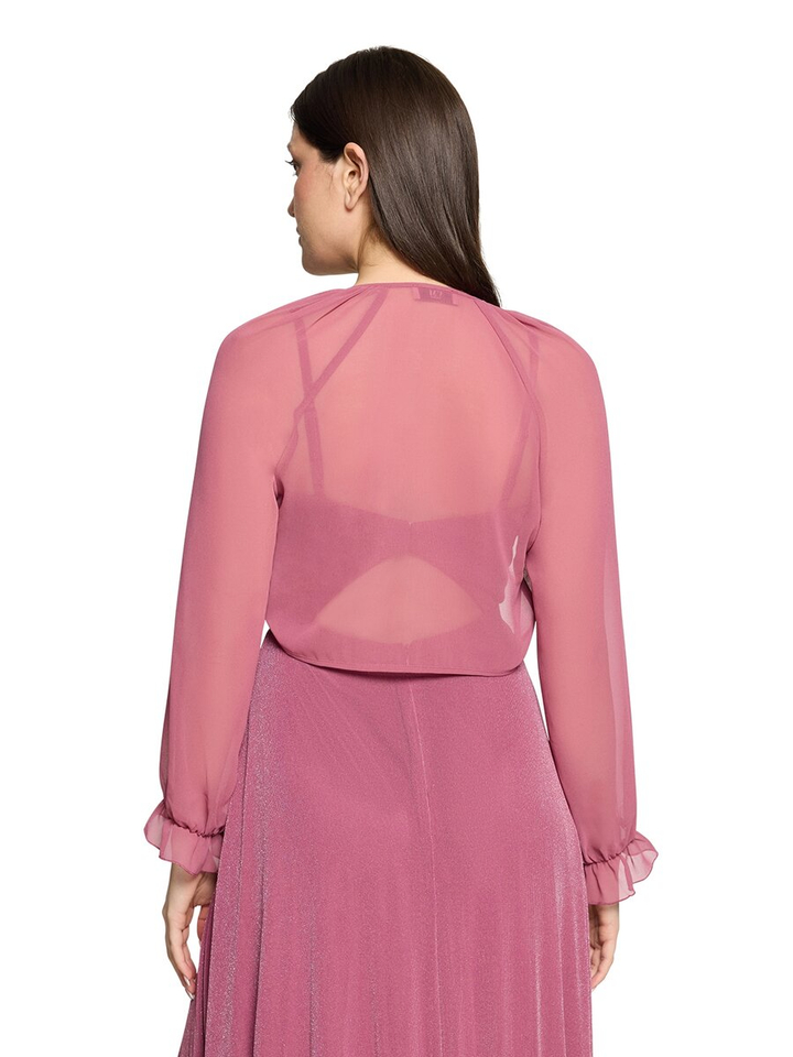 Roze doorzichtige bolero Vera Mont 