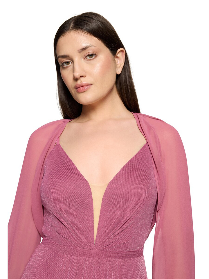 Roze doorzichtige bolero Vera Mont 