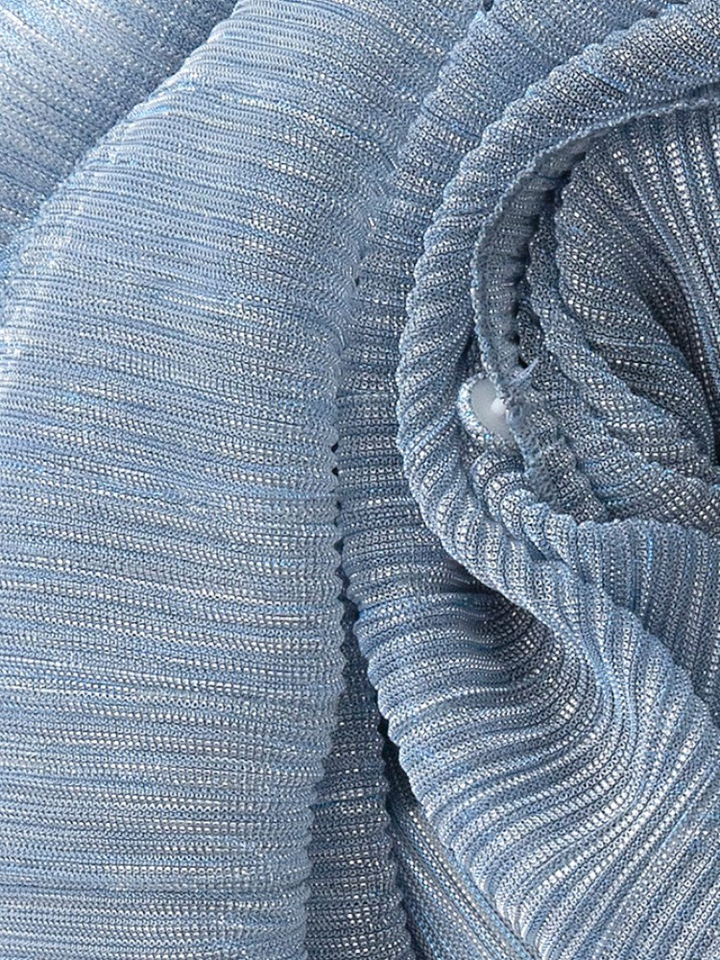 Blauwe feestelijke glitter sjaal Vera Mont