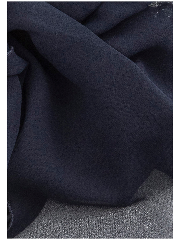 Blauwe feestelijke sjaal Vera Mont