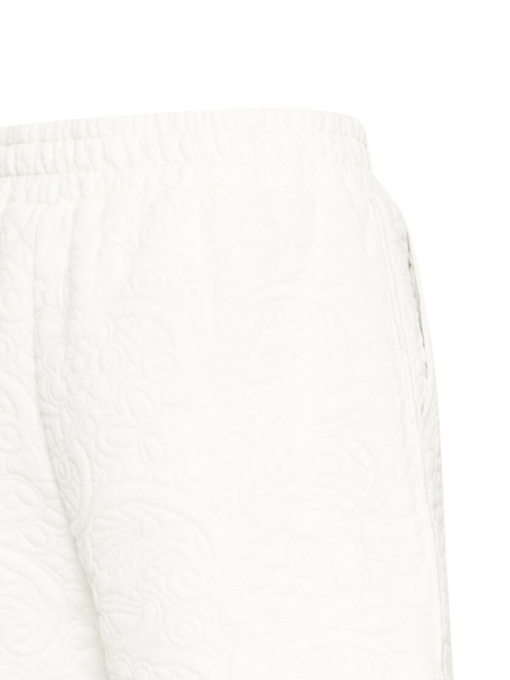 Witte short met structuur Ichi
