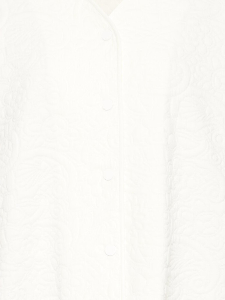 Witte gilet met drukknopen Ih Kate Quitled Ichi