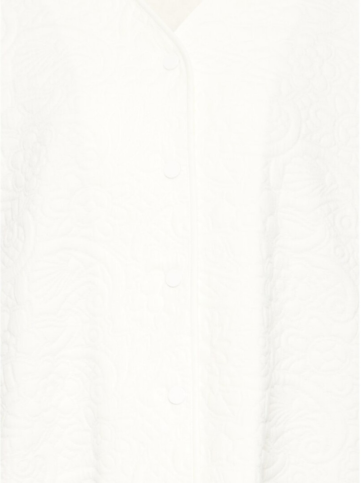 Witte gilet met drukknopen Ih Kate Quitled Ichi