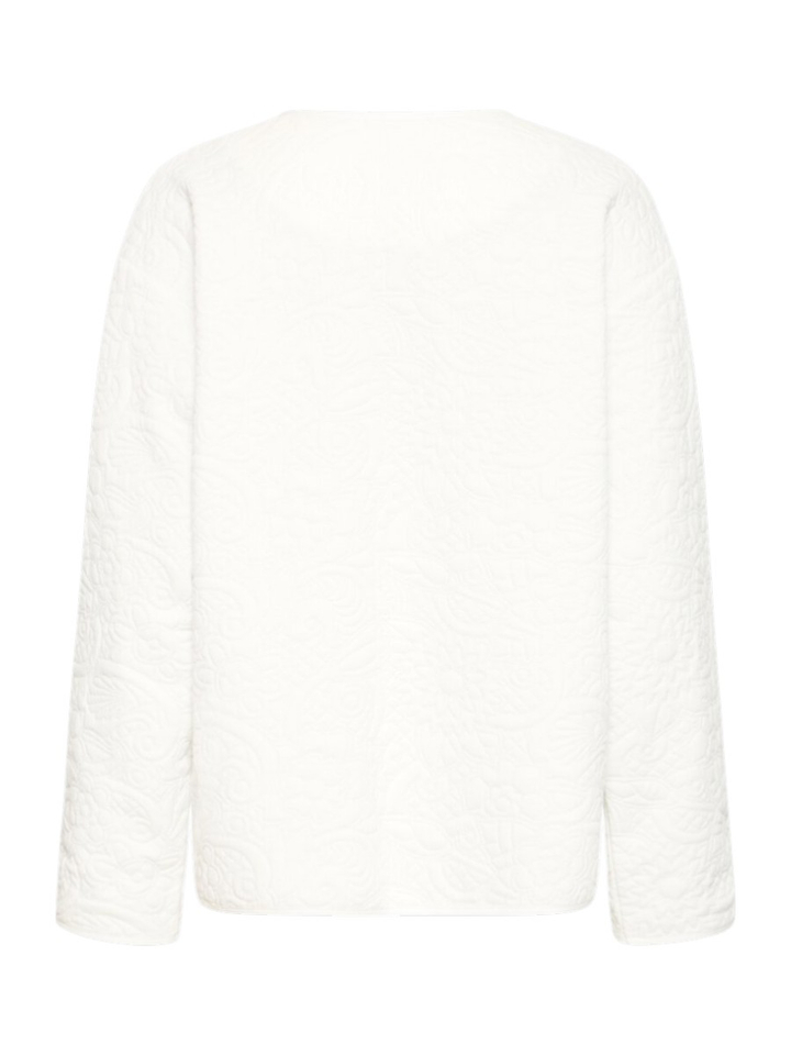 Witte gilet met drukknopen Ih Kate Quitled Ichi