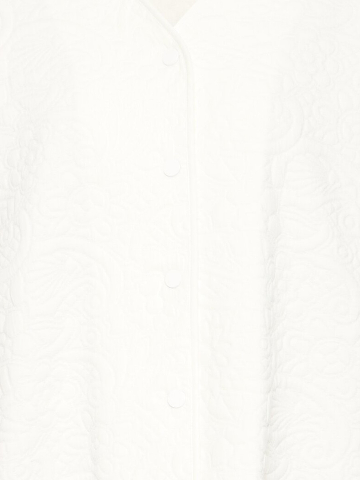 Witte gilet met drukknopen Ih Kate Quitled Ichi