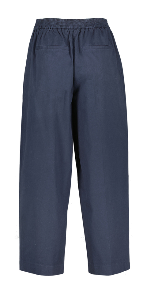 Donkerblauwe geklede broek Ih Funi Pa Ichi 