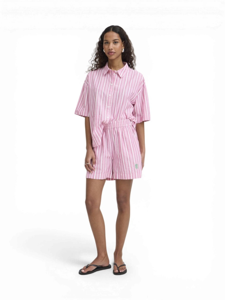 Roze gestreepte short Indra Ichi 