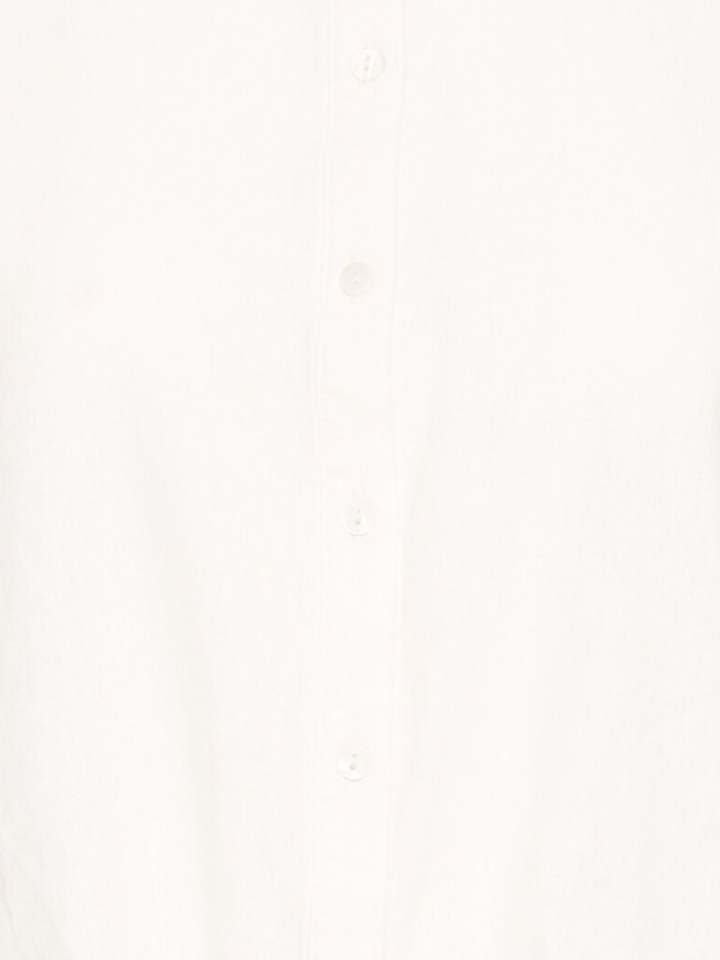 Witte linnen bloes Linno Ichi