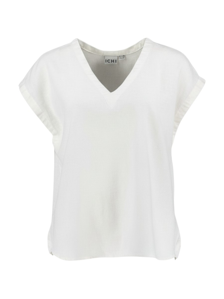 Witte linnen top Linno Ichi 