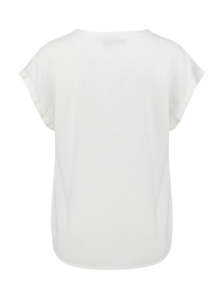 Witte linnen top Linno Ichi 